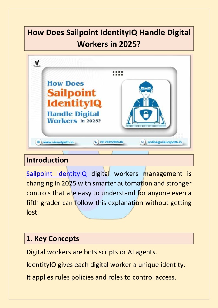 how does sailpoint identityiq handle digital