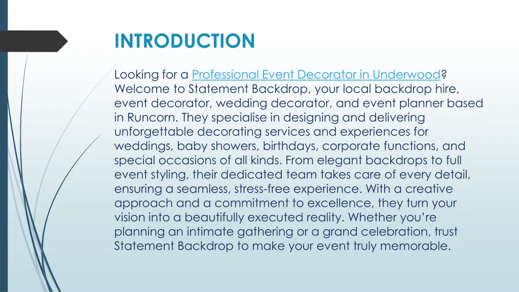 introduction