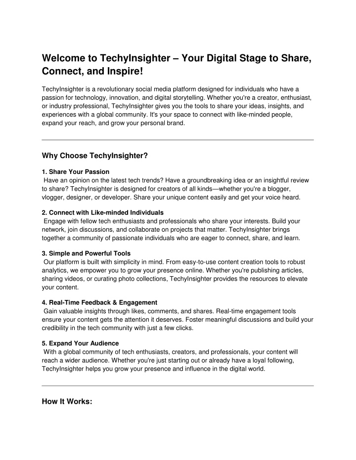 welcome to techyinsighter your digital stage