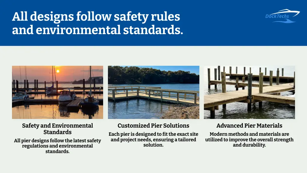 all designs follow safety rules and environmental