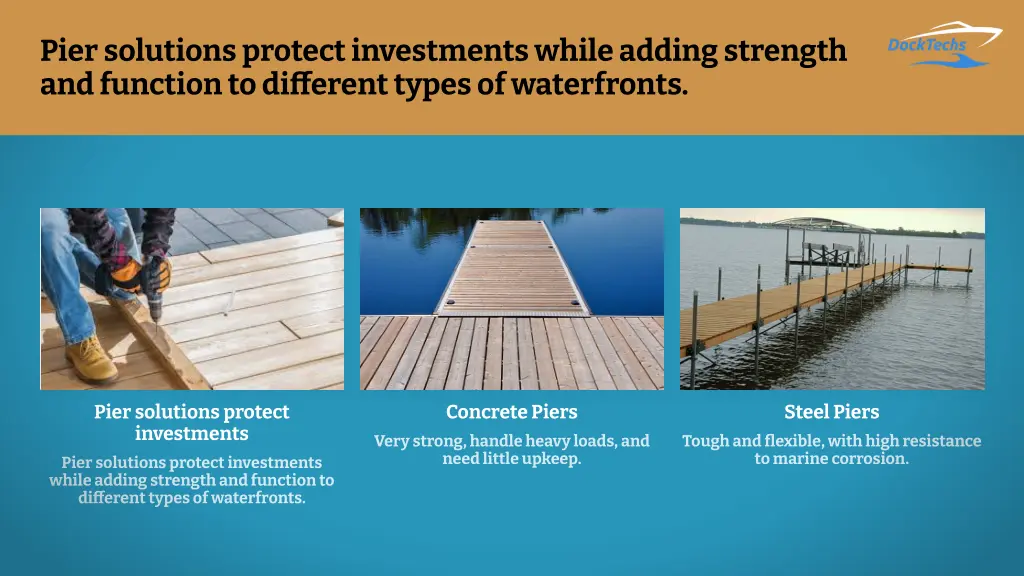 pier solutions protect investments while adding