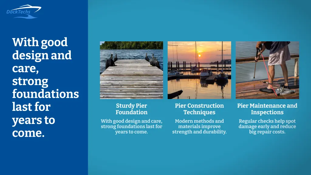 with good design and care strong foundations last