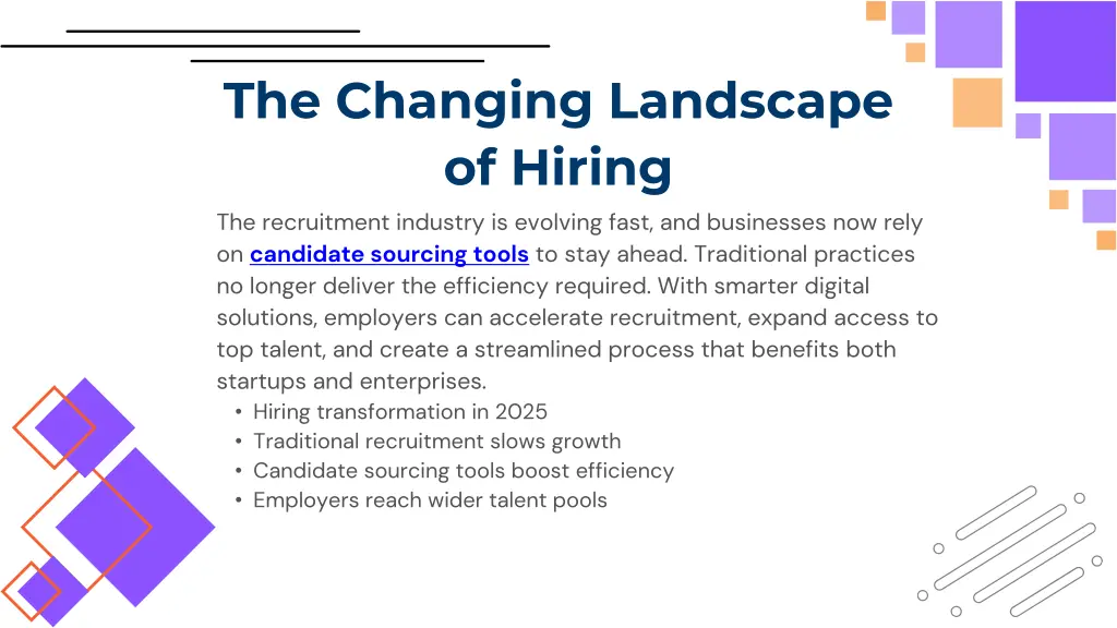 the changing landscape of hiring the recruitment