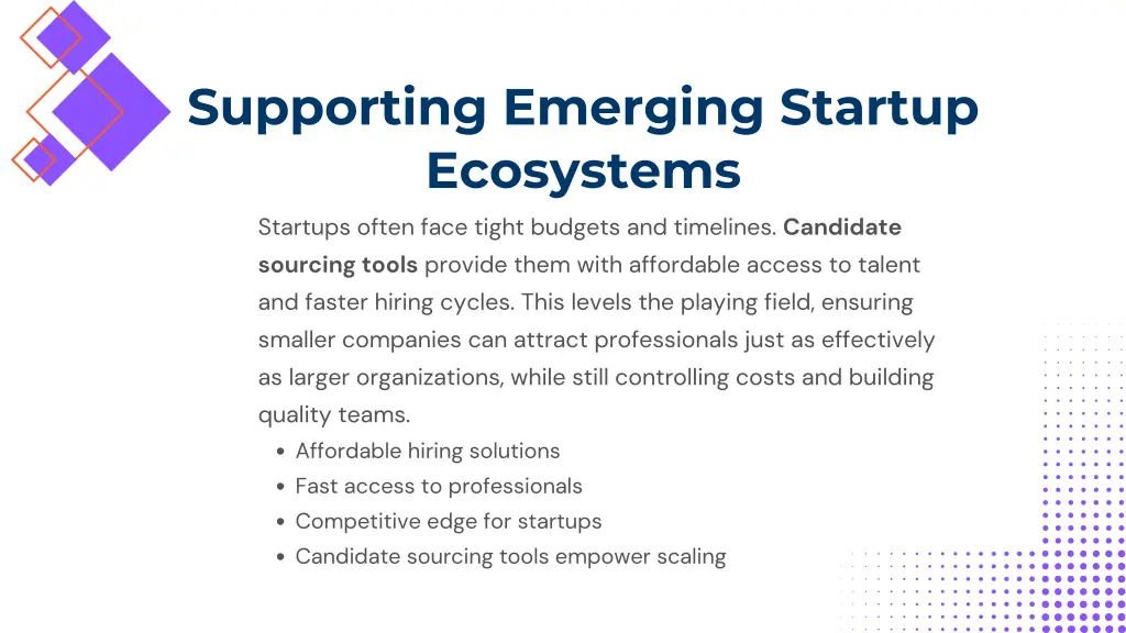 supporting emerging startup ecosystems startups
