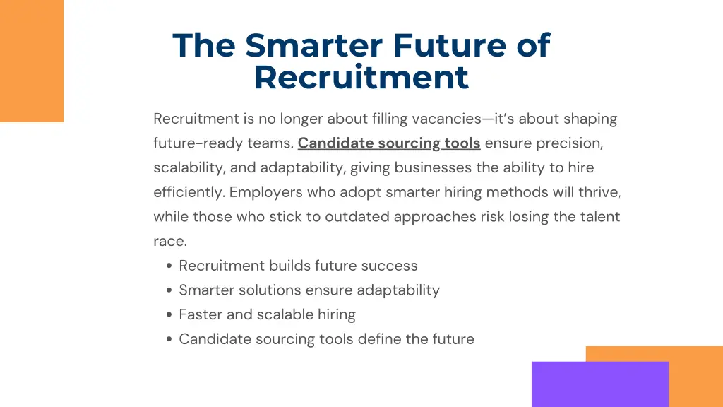 the smarter future of recruitment