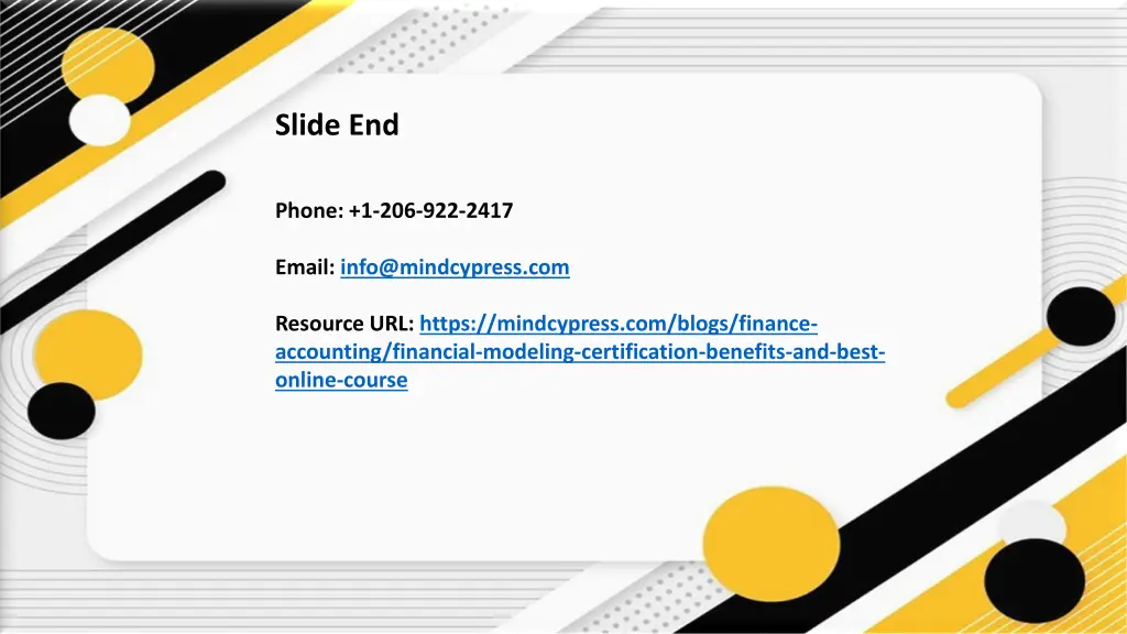 slide end