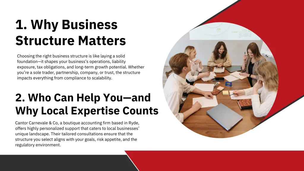 1 why business structure matters