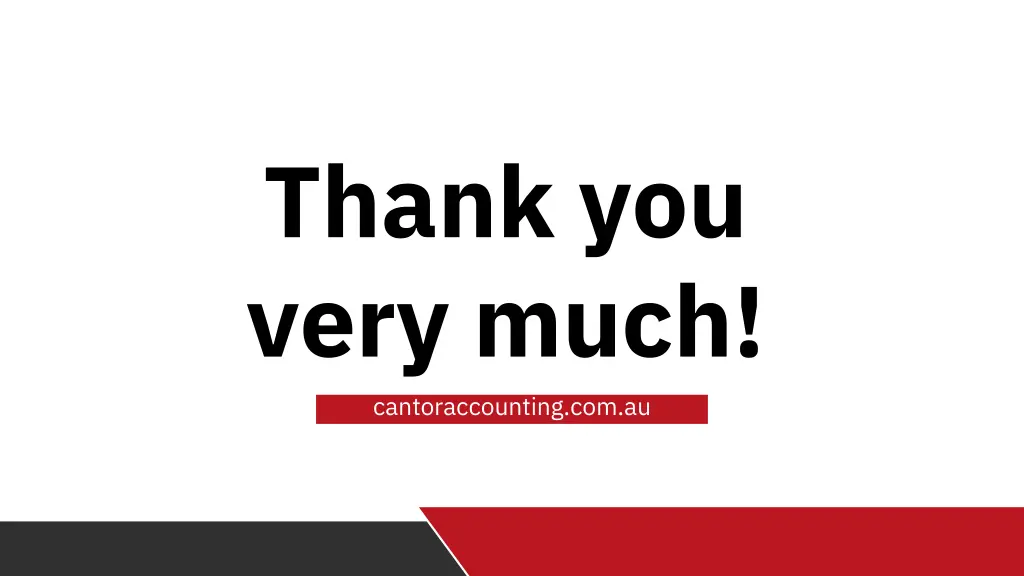 thank you very much cantoraccounting com au