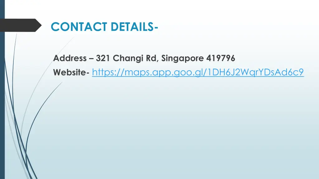 contact details