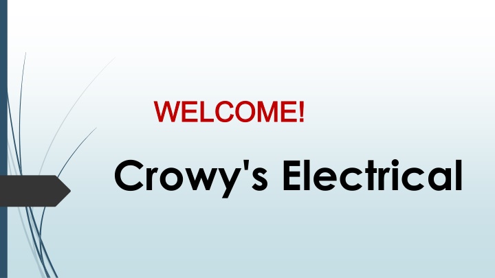 welcome welcome crowy s electrical