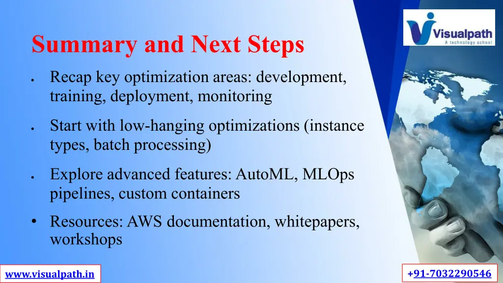 summary and next steps