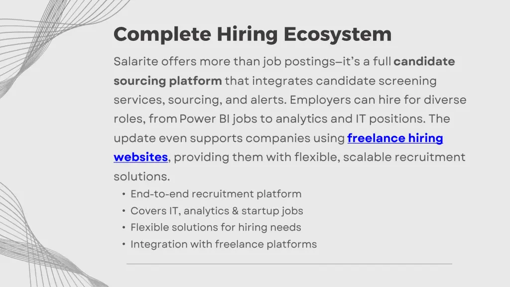 complete hiring ecosystem