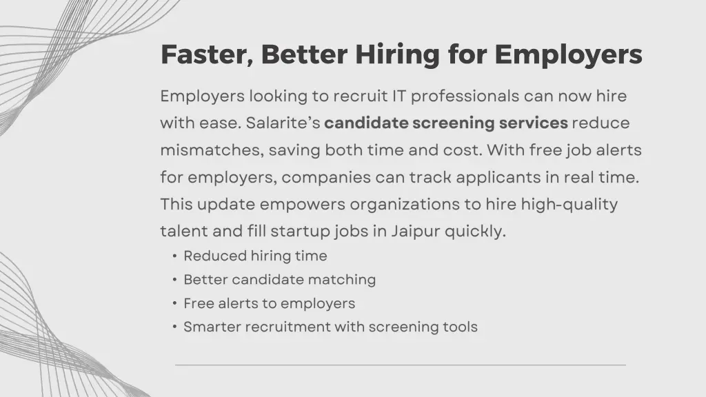 faster better hiring for employers