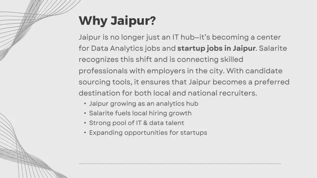 why jaipur