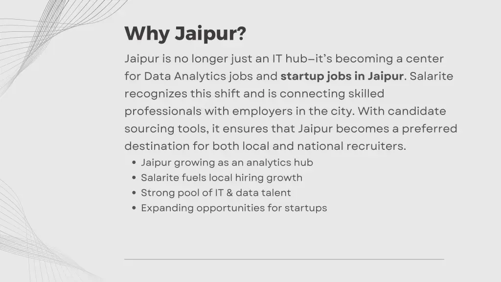 why jaipur