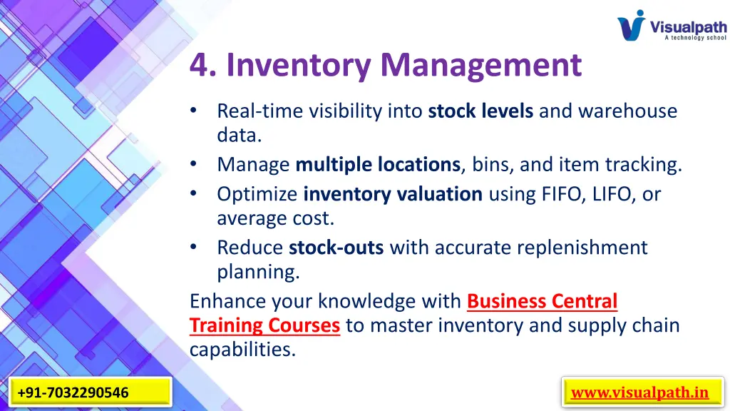 4 inventory management