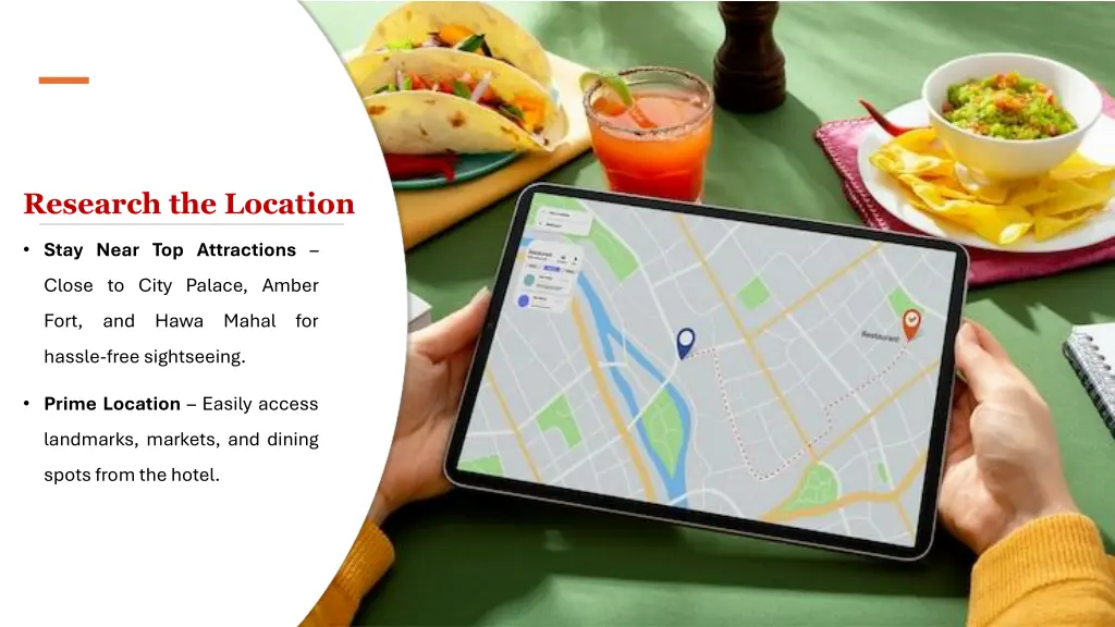 research the location