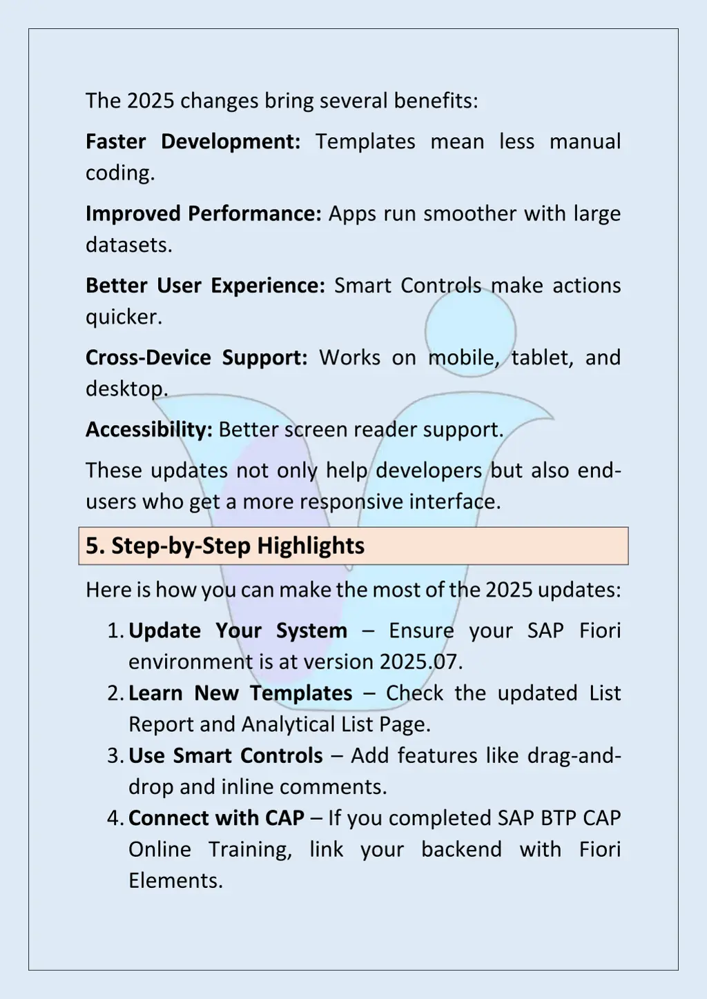 the 2025 changes bring several benefits