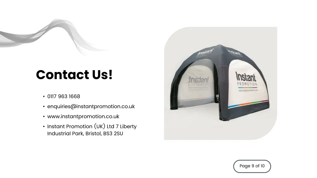 contact us