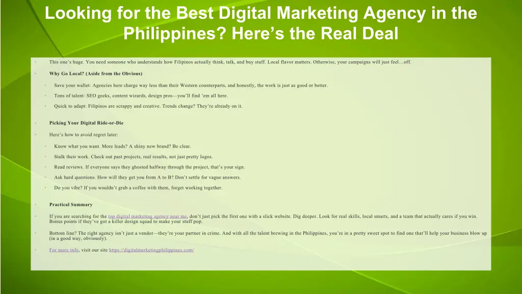 looking for the best digital marketing agency 2