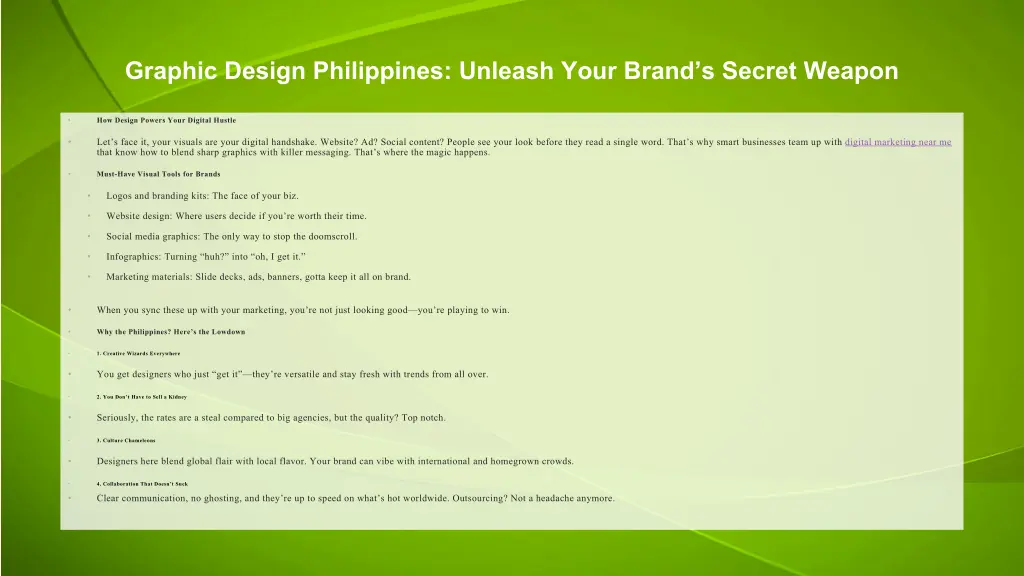 graphic design philippines unleash your brand 1