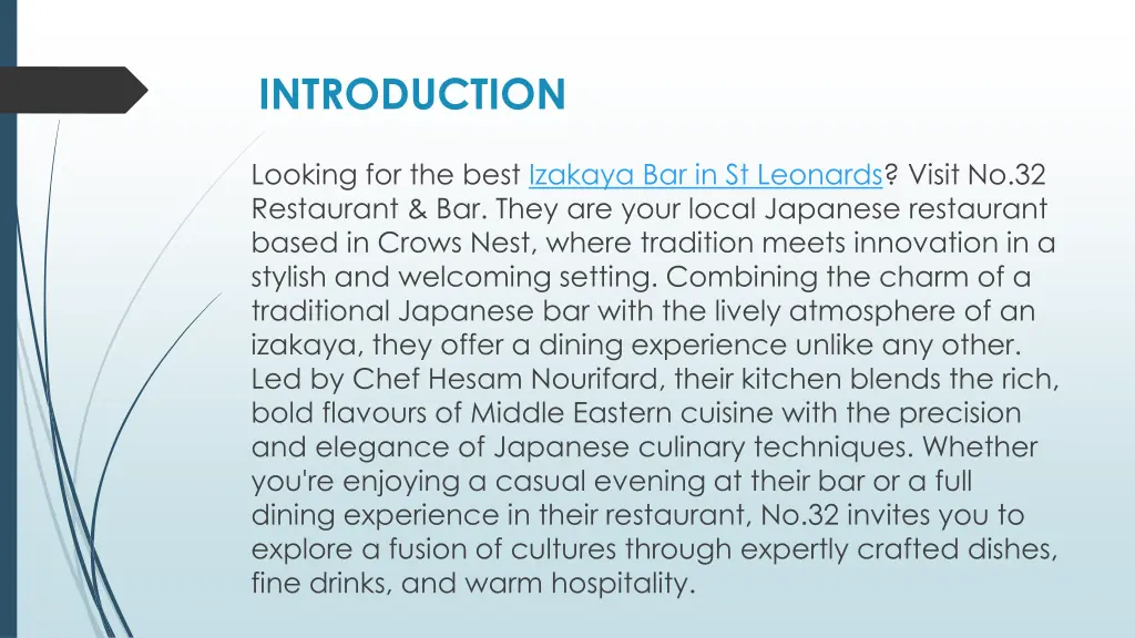 introduction