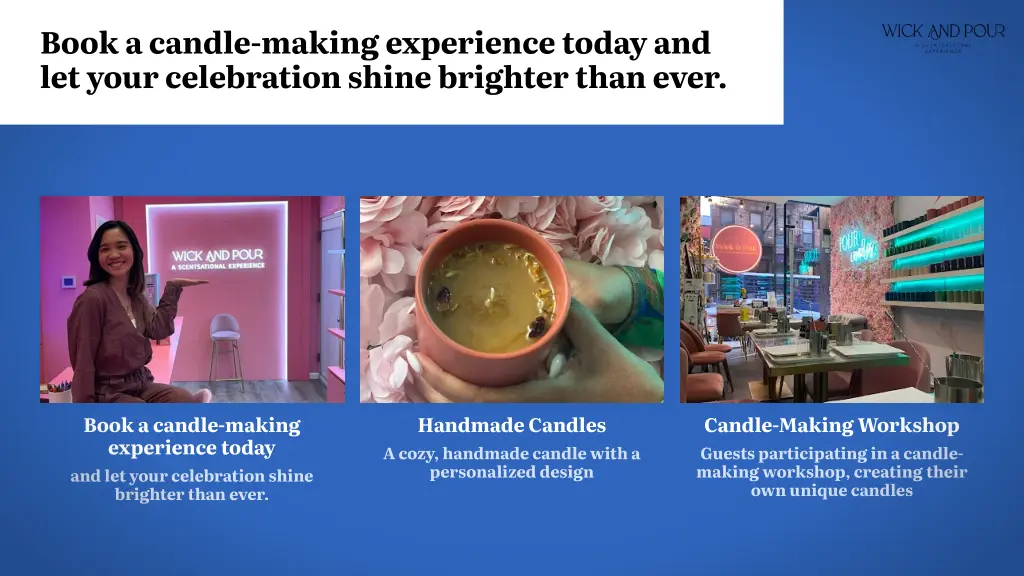 book a candle making experience today