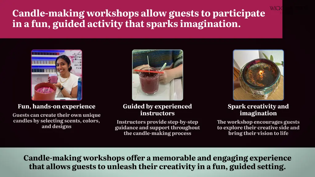 candle making workshops allow guests