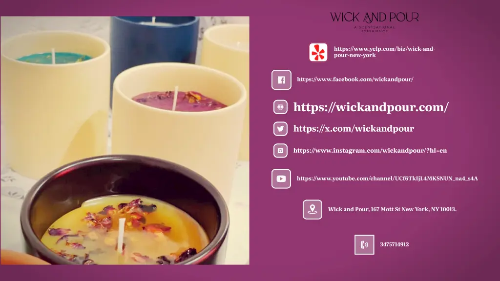 https www yelp com biz wick and pour new york