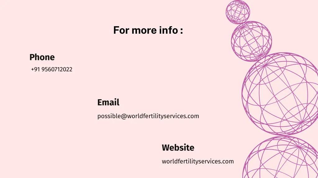 for more info