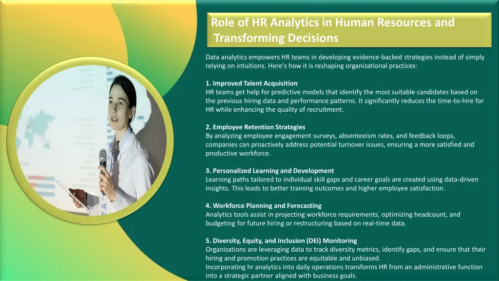 role of hr analytics in human resources