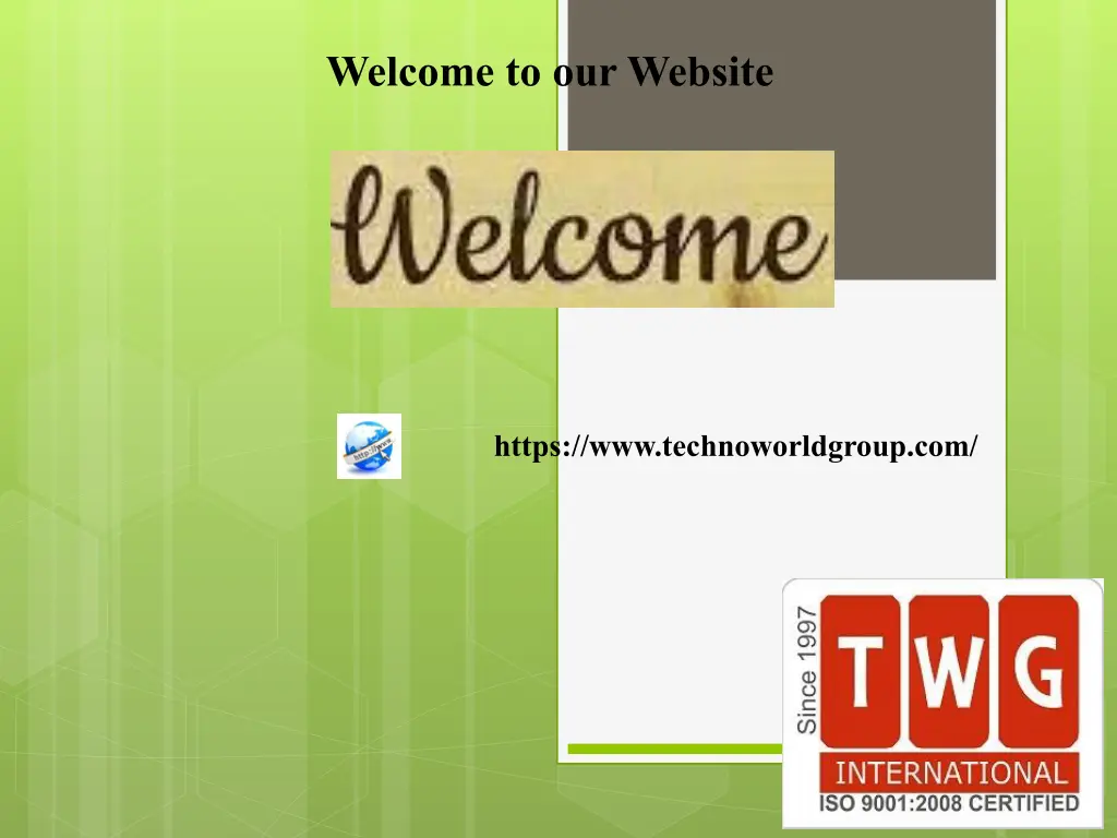 welcome to our website