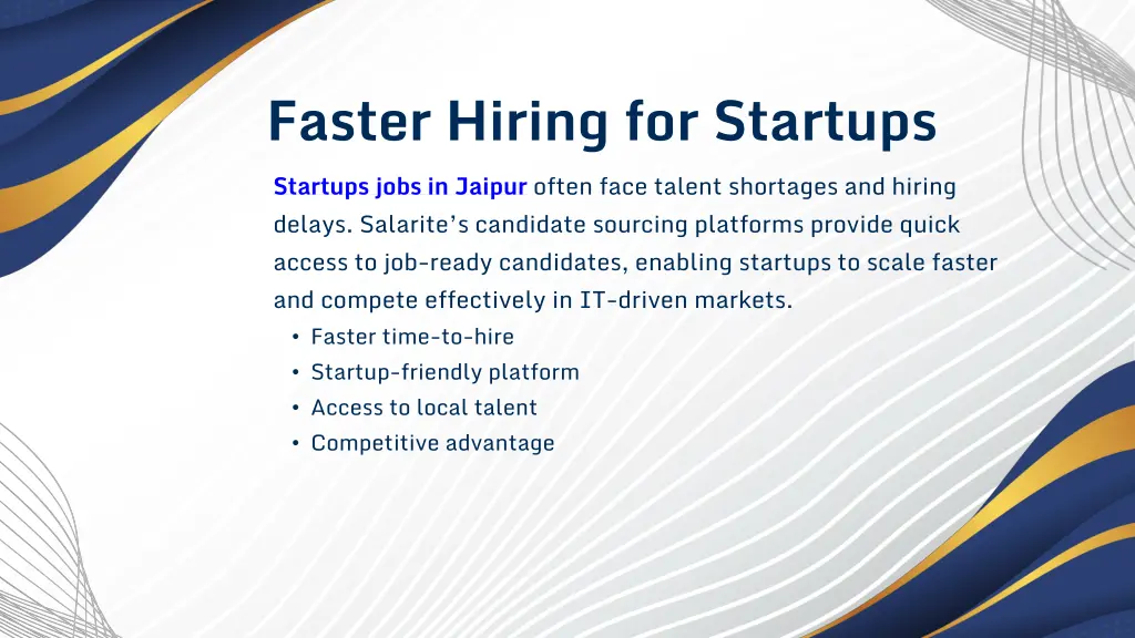 faster hiring for startups startups jobs