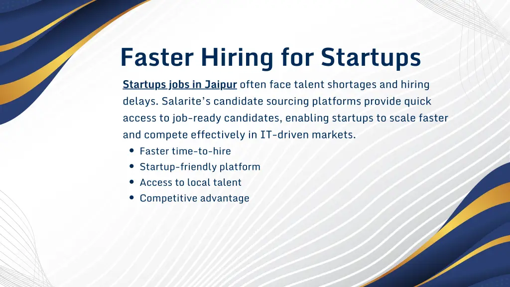 faster hiring for startups startups jobs