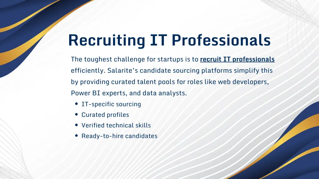 recruiting it professionals