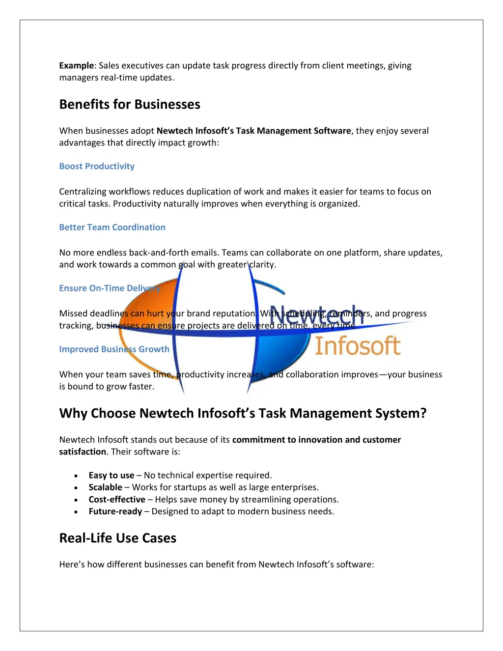 example sales executives can update task progress