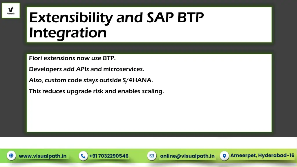 extensibility and sap btp integration