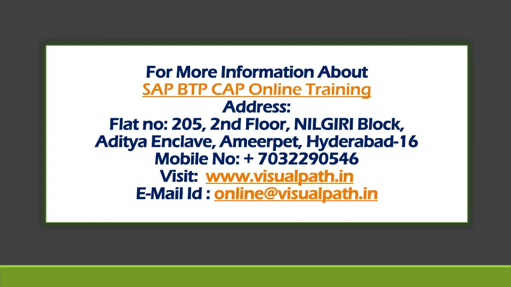 for for more information about more information