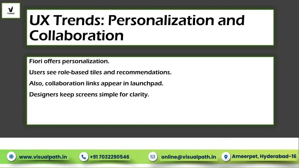 ux trends personalization and collaboration
