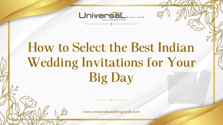 how to select the best indian wedding invitations