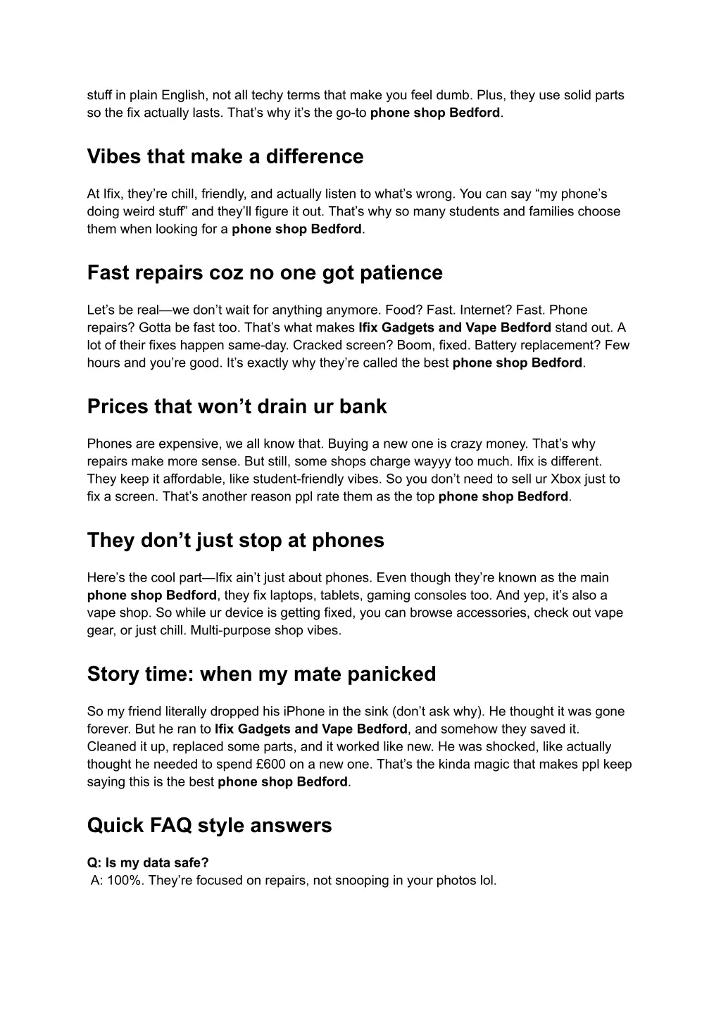 stuff in plain english not all techy terms that