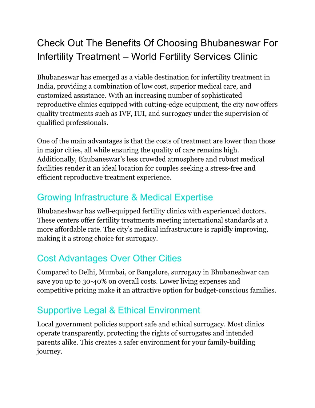 check out the benefits of choosing bhubaneswar