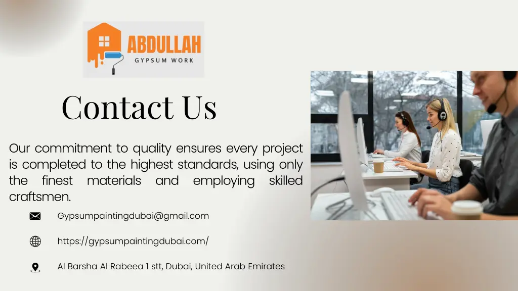 contact us