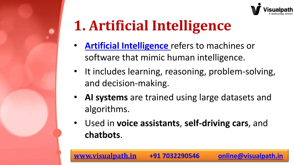 1 artificial intelligence