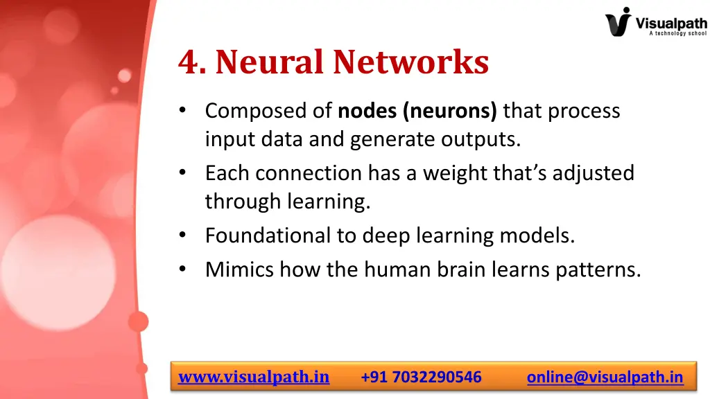 4 neural networks