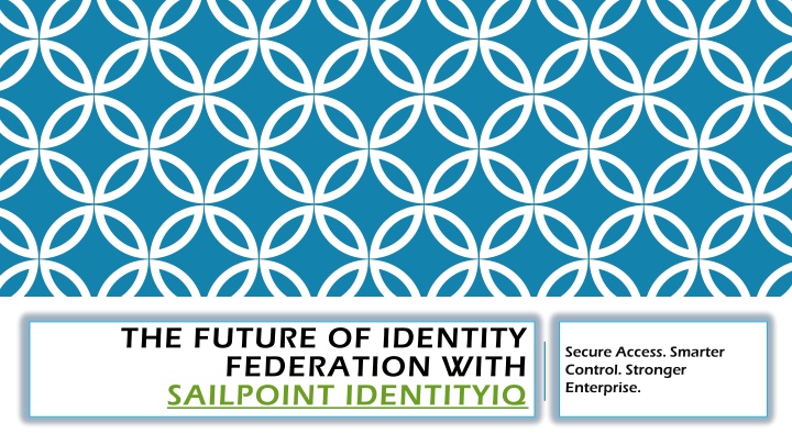 the future of identity federation with sailpoint