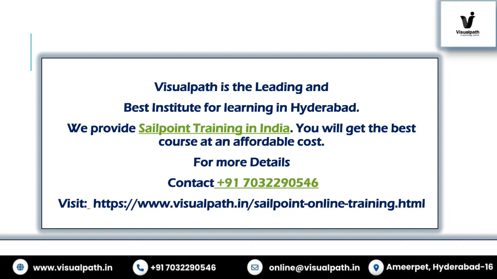 visualpath is the leading and visualpath