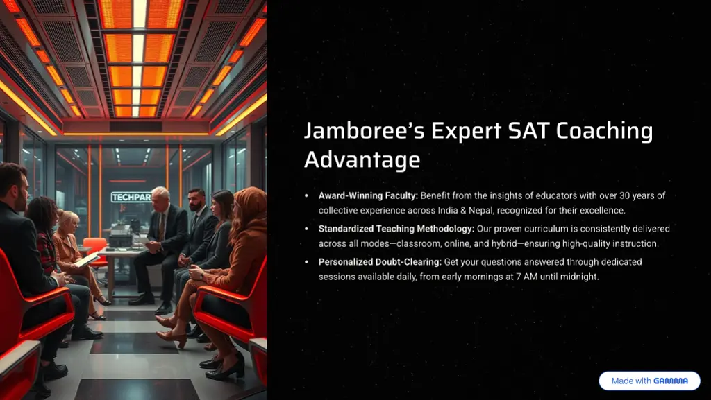 jamboree9s expert sat coaching advantage