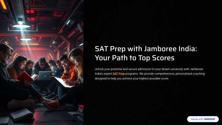 sat prep with jamboree india your path