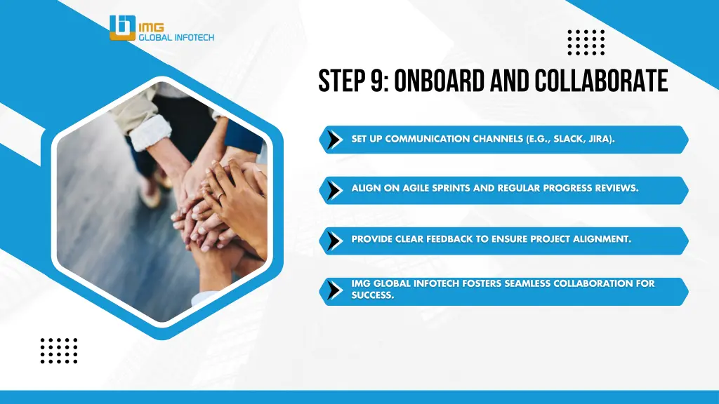 step 9 onboard and collaborate